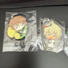 名探偵コナン ラバスト ストラップ 赤井 安室 服部 灰原