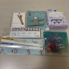 文房具セット マスキングテープカッター ブックマーカー 付箋等 6点セットのサムネイル