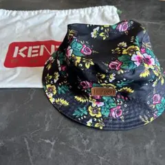 KENZO フラワープリント バケットハット 2026年最新】Kenzo カラー：ブラック系 レディース バケットハットの