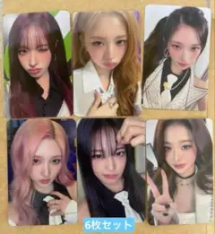 IVE secret withmuu 8.0 ラキドロ トレカ 6枚セットA