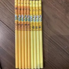 三菱鉛筆　レトロ　ミッキーマウス HB鉛筆 9本セット