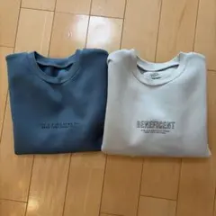 GLOBAL WORK トレーナー 2枚セット