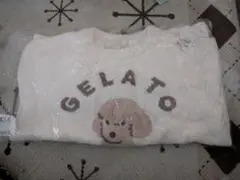 ジェラートピケ　ジェラピケ ベビモコアイスドッグ　ジャカードプルオーバー