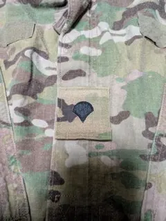 アメリカ軍 階級章 パッチ 特技兵 実物 放出品 OCP マルチカム