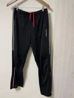 バボラ　レディース　パンツ　ポリエステル　ブラック系　Ｌ　サイドジップ　ジャージ