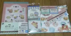 ポケピース　一番くじ　ランチグッズ　ステーショナリー