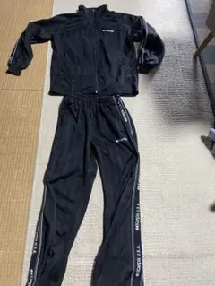 Kappa ブラック　ジャージ　セット