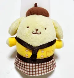 非売品 サンリオ ポムポムプリン カフェ マスコット ぬいぐるみ