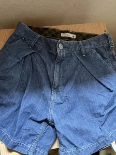 earth music&ecology Sサイズ デニムショートパンツ