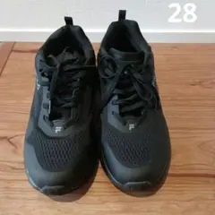 FILA ブラック スニーカー coolmax