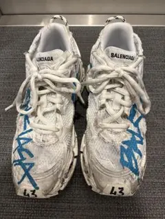 幻 BALENCIAGA Runner Graffiti Sneaker 40 - メルカリ