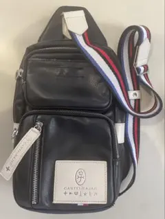 CASTELBAJAC ブラック スリングバッグ