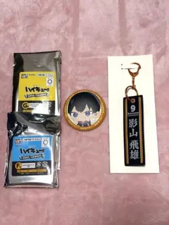 ハイキュー!! 影山飛雄 キーホルダー セット