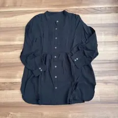 glitgern グリッツアーン　黒　ブラウス　チュニック