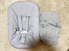 【ほぼ未使用品】ストッケ トリップトラップ ニューボーンセット カバー付き
