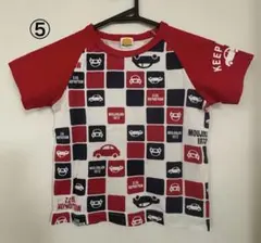 moujonjon 車柄 半袖Tシャツ 110cmのサムネイル