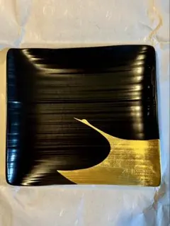 お値下げしました❗️京漆匠象彦飛鶴　　竹皿