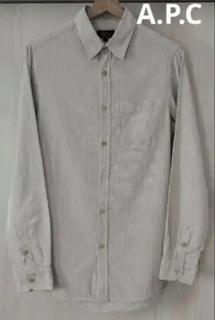 A.P.C 長袖シャツ ストライプ アーペーセーのサムネイル