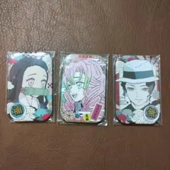 鬼滅の刃 まるかくカンバッジ 缶バッジ　3点セット