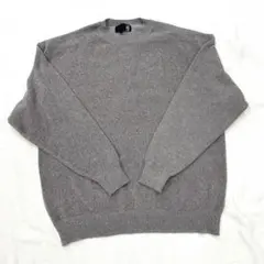 ラコレ　グレー ニットセーター L
