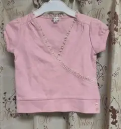 a.v.v ピンク カシュクール風 カットソー 90cmのサムネイル