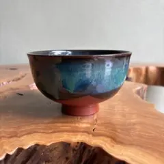 人気作家★金澤尚宜★面取り青茶碗★あよお 人気作家☆金澤尚宜☆面取り青茶碗☆あよお - メルカリ