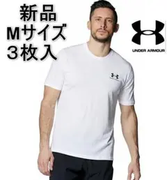 [新品] アンダーアーマー Tシャツ Mサイズ UAスポーツスタイル 3枚入