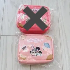 Happyくじ　ディズニー　ポーチ　ミニー　チップ&デール