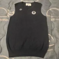 PEARLY GATES ネイビー Vネックベスト サイズ0