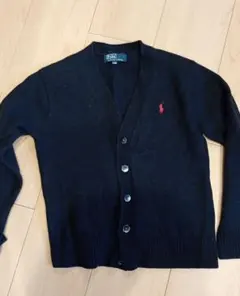 Polo by Ralph Lauren ブラックカーディガン 140