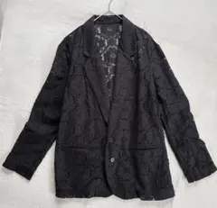 新品 TODAYFUL トゥデイフル 総レース テーラードジャケット 黒 花柄のサムネイル