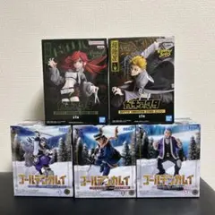 ガチアクタ・ゴールデンカムイ　フィギュア５点まとめ売り