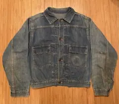 激レア！　40s〜 BAYLY ベイリー　デニムジャケット　針刺し　シンチバックのサムネイル
