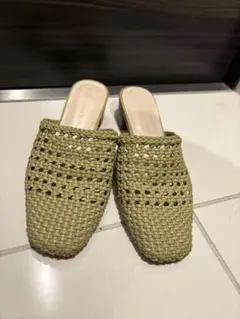 オリエンタルトラフィック　サンダル　オリーブグリーン