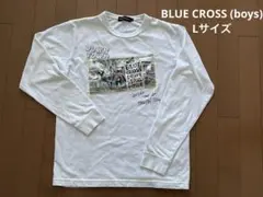 BLUE CROSS Lサイズ（160cm）　長袖カットソー