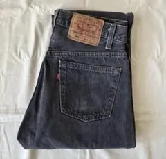 Levi's 501 先染め　ブラックデニム