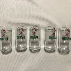 リボンシトロン　リボンちゃん　グラス5個セット