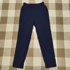 UNIQLO◆防風ウォームイージーパンツ◆ネイビー◆Mサイズ 裏起毛 暖パン