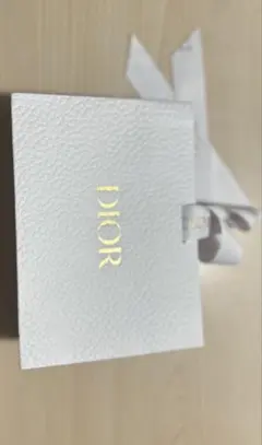 Dior ギフト紙袋 ホワイト