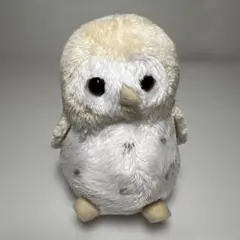 昭和レトロ オオイケ OIKE フクロウ ぬいぐるみ マスコット 白