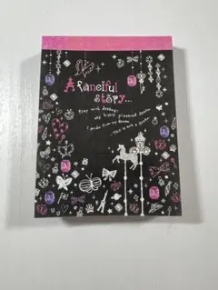 平成レトロ メモ帳 ミニ ファンシー 馬 可愛い レア 当時物