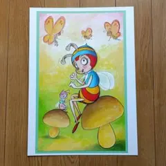 みなしごハッチ ハッチの危機 肉筆原画 - メルカリ