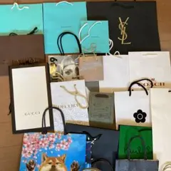 VUITTON、GUCCI、ティファニー他50枚まとめ売り