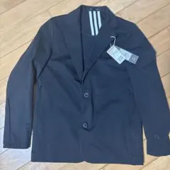 adidas テーラードジャケット 黒Sサイズ