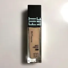 未開封 メイベリン フィットミー リキッドファンデーション R 103