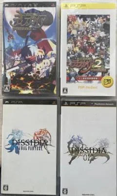 【PSP】RPGまとめ売り ディスガイア FF 4本セット