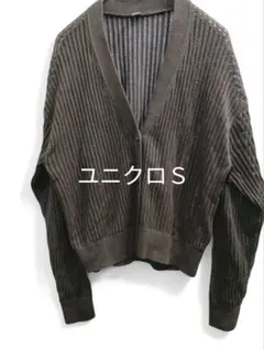 ユニクロ カーディガン黒Ｓサイズ