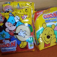 GOO.N ミッキー ミニー おむつ 50枚入り ビッグサイズ 3パック150枚
