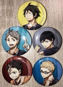 ハイキュー　影山　西谷　菅原　月島　山口　コレクション　缶バッジ