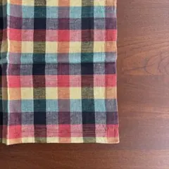 【新品未使用】ランチョンマット　カラフル　リネン